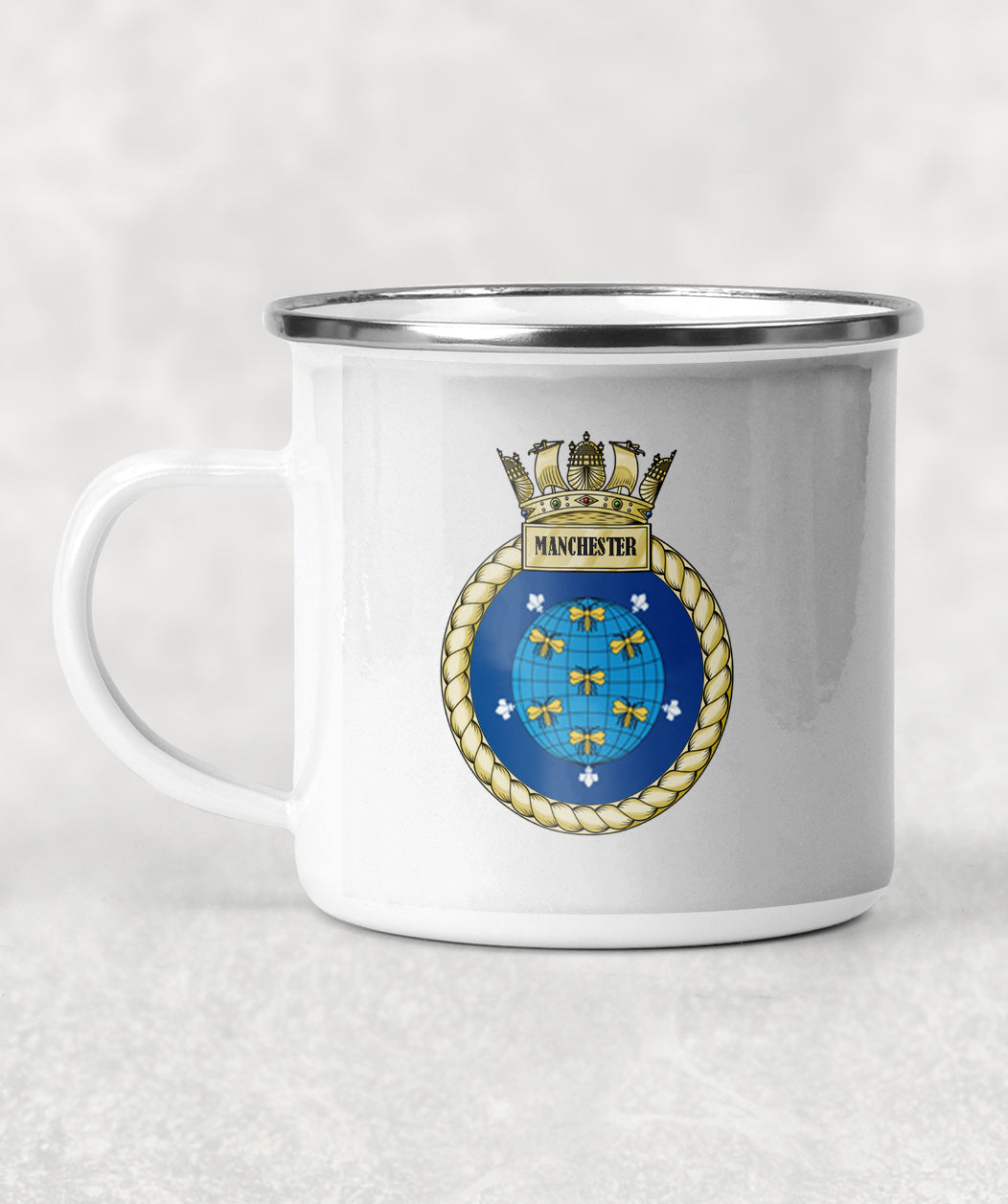 HMS Manchester - Enamel Mug