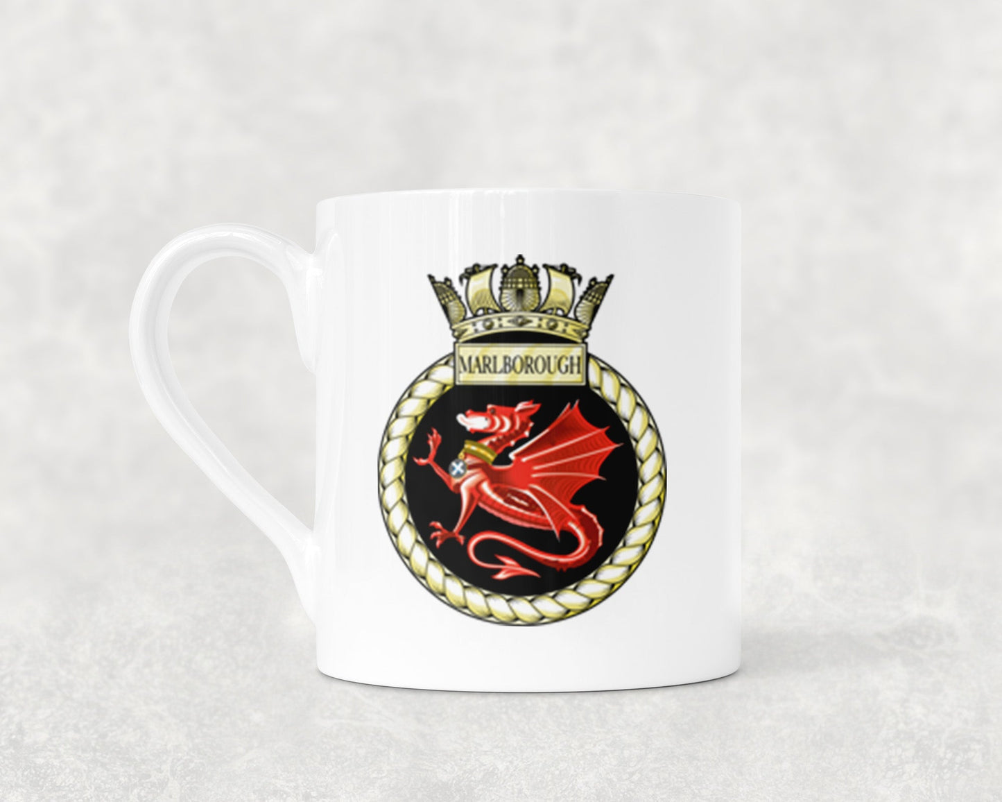 HMS Marlborough - Bone China Mug