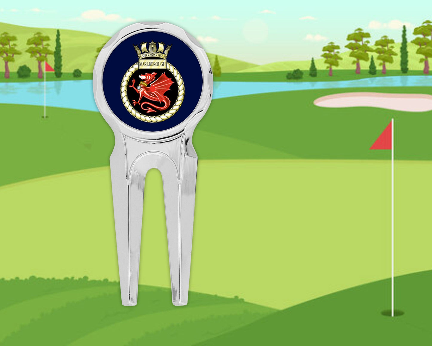HMS Marlborough - Golf Divot Repair Tool