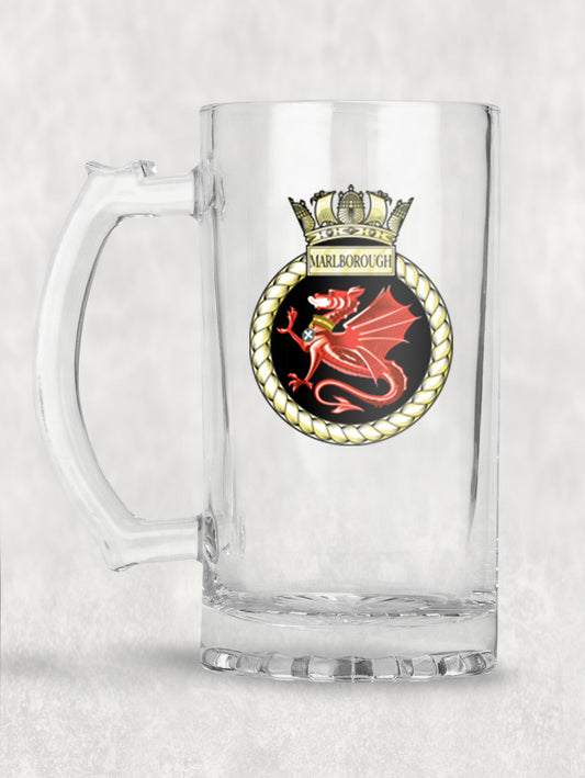 HMS Marlborough - Tankard/Beer Mug/Stein