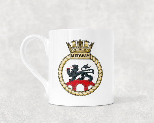 HMS Medway - Bone China Mug