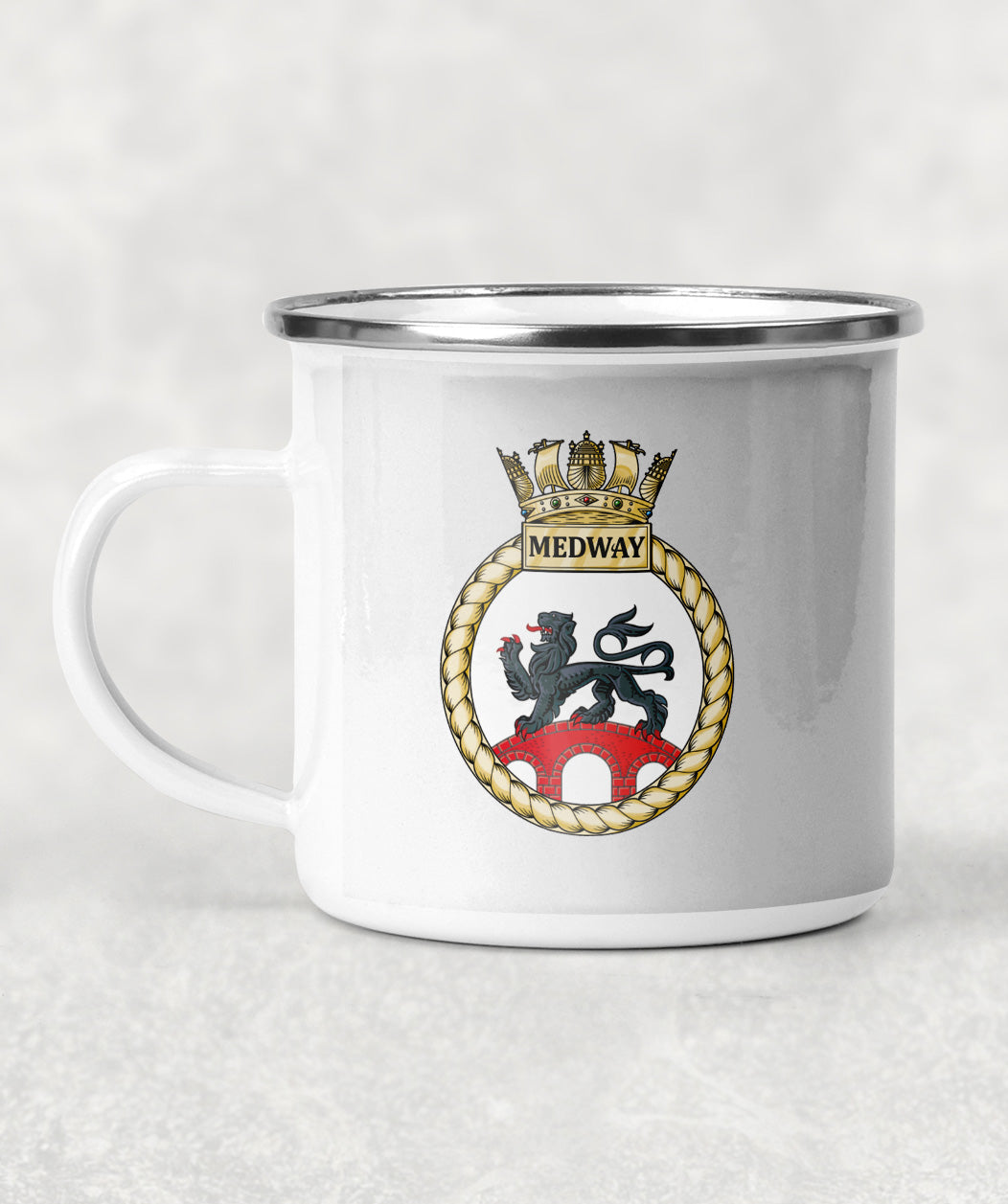 HMS Medway - Enamel Mug