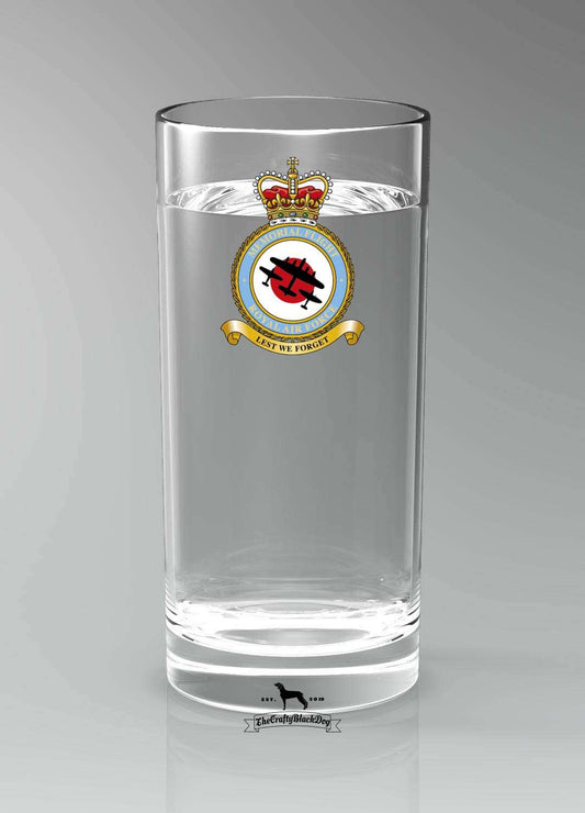 Memorial Flight Squadron RAF - Straight Gin/Mixer/Water Glass