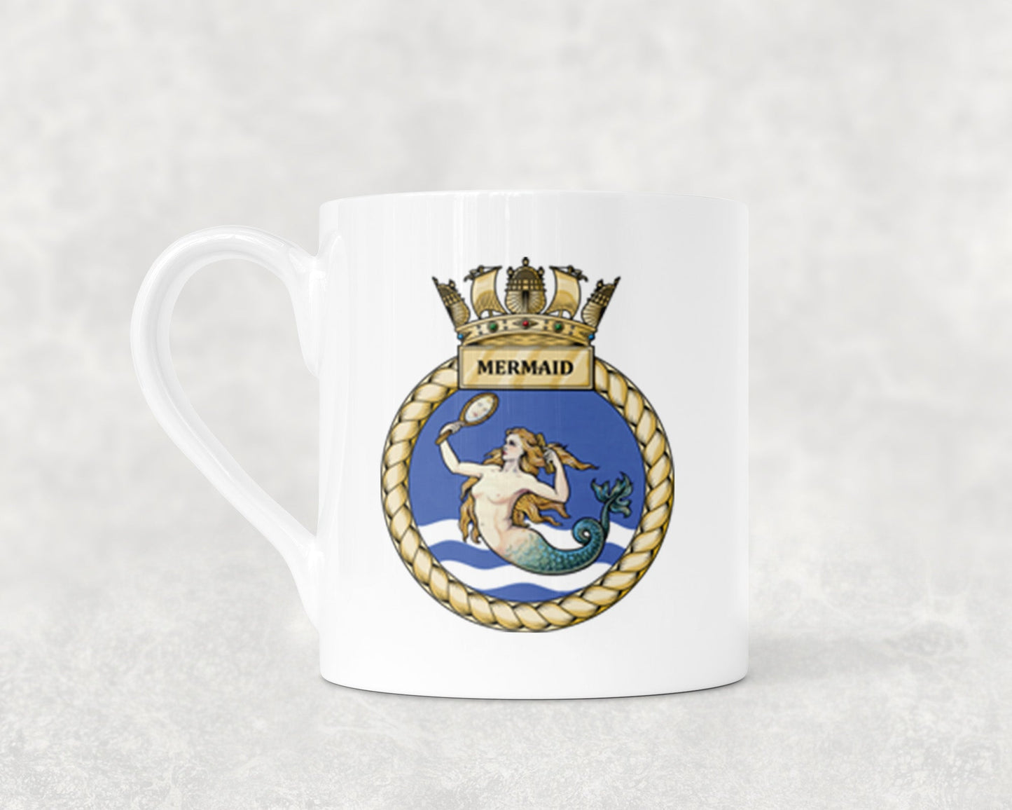 HMS Mermaid - Bone China Mug