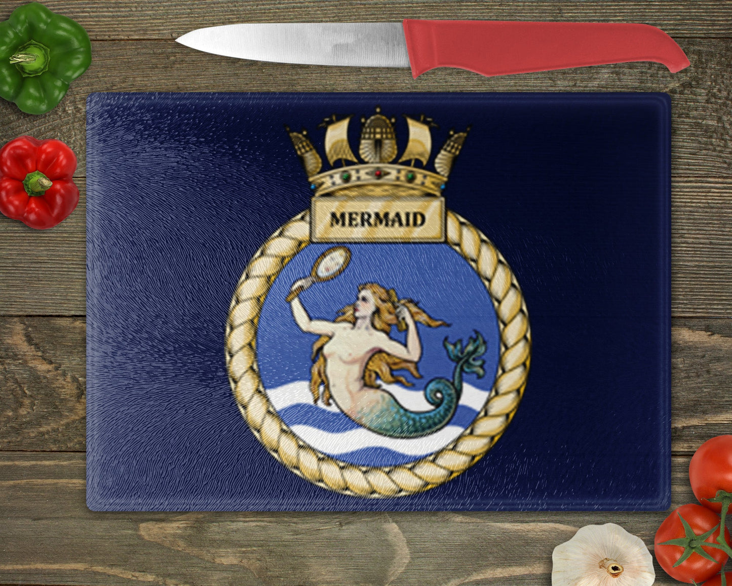 HMS Mermaid - Cutting Board