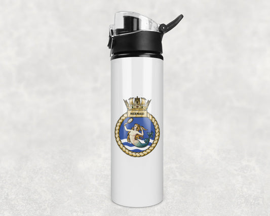 HMS Mermaid - Flip Top Water Bottle