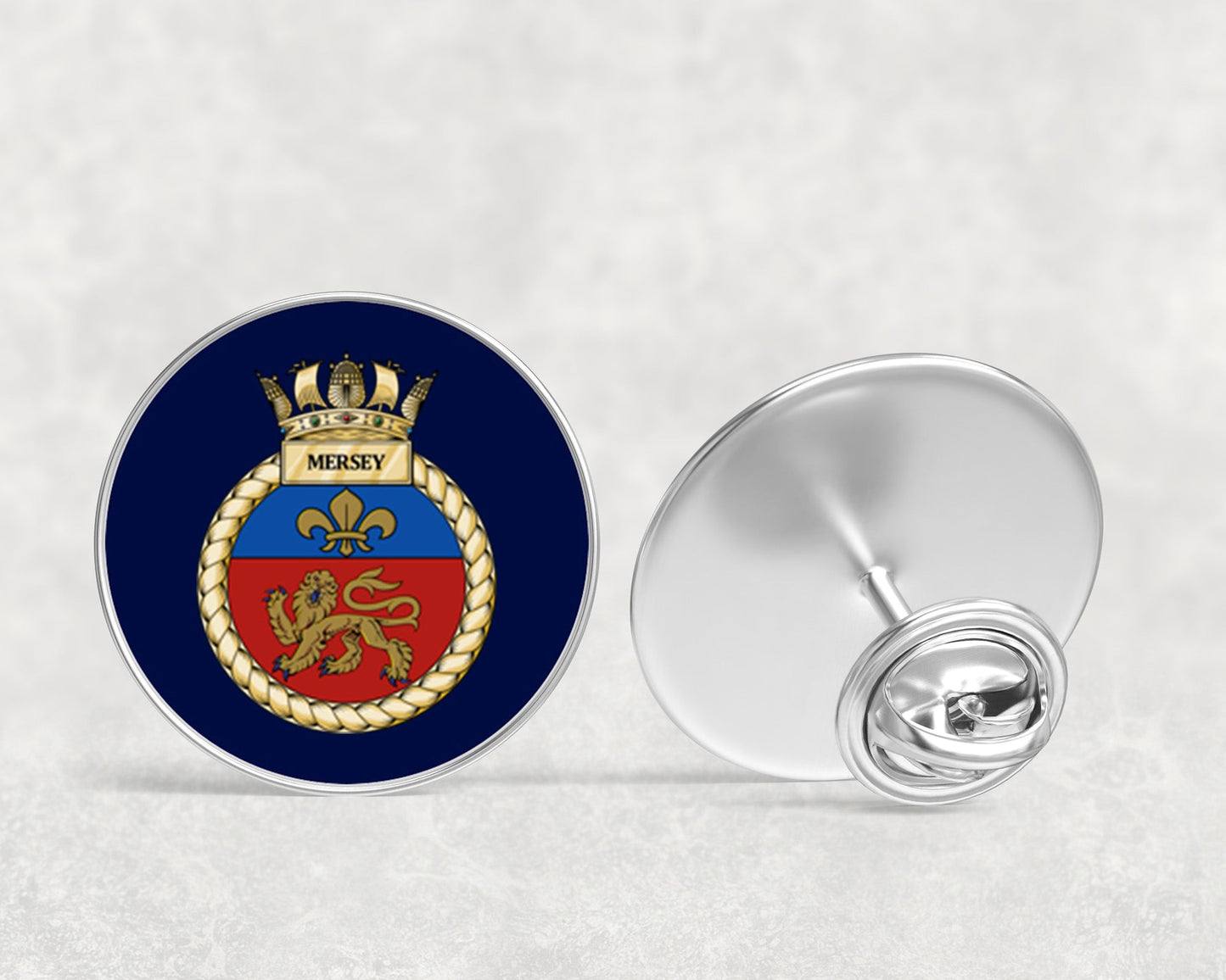HMS Mersey - Lapel Pin
