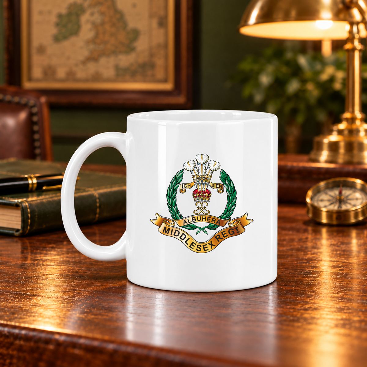 Middlesex Regiment - 11oz Mug | The Crafty Black Dog