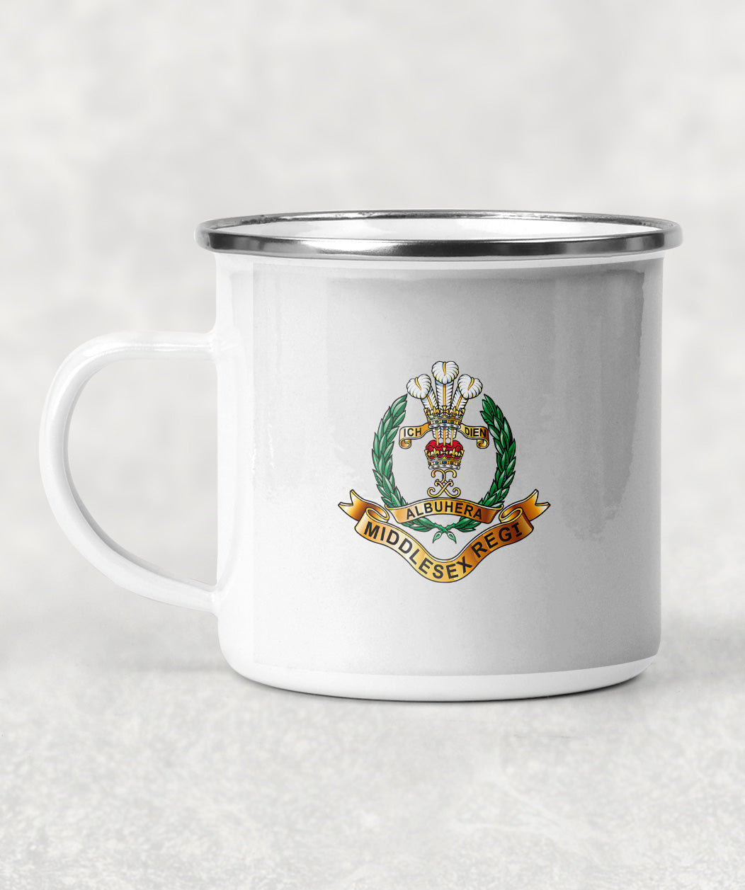 Middlesex Regiment - Enamel Mug