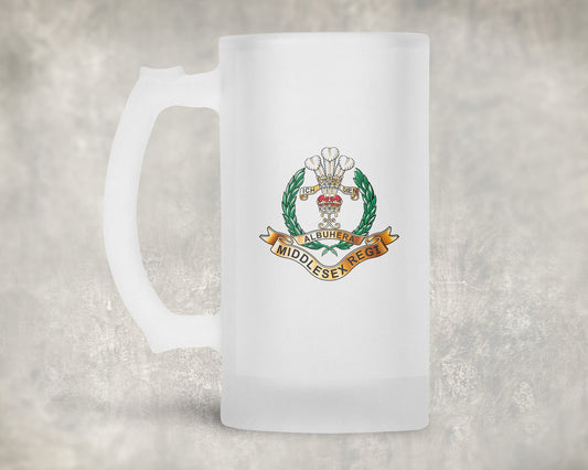 Middlesex Regiment - Frosted Stein