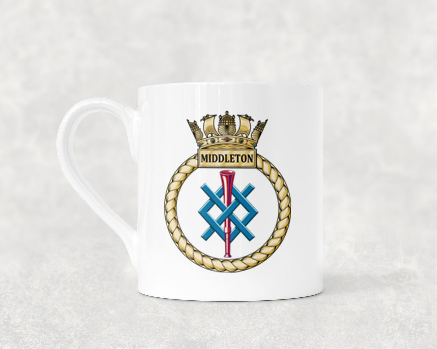 HMS MIddleton - Bone China Mug