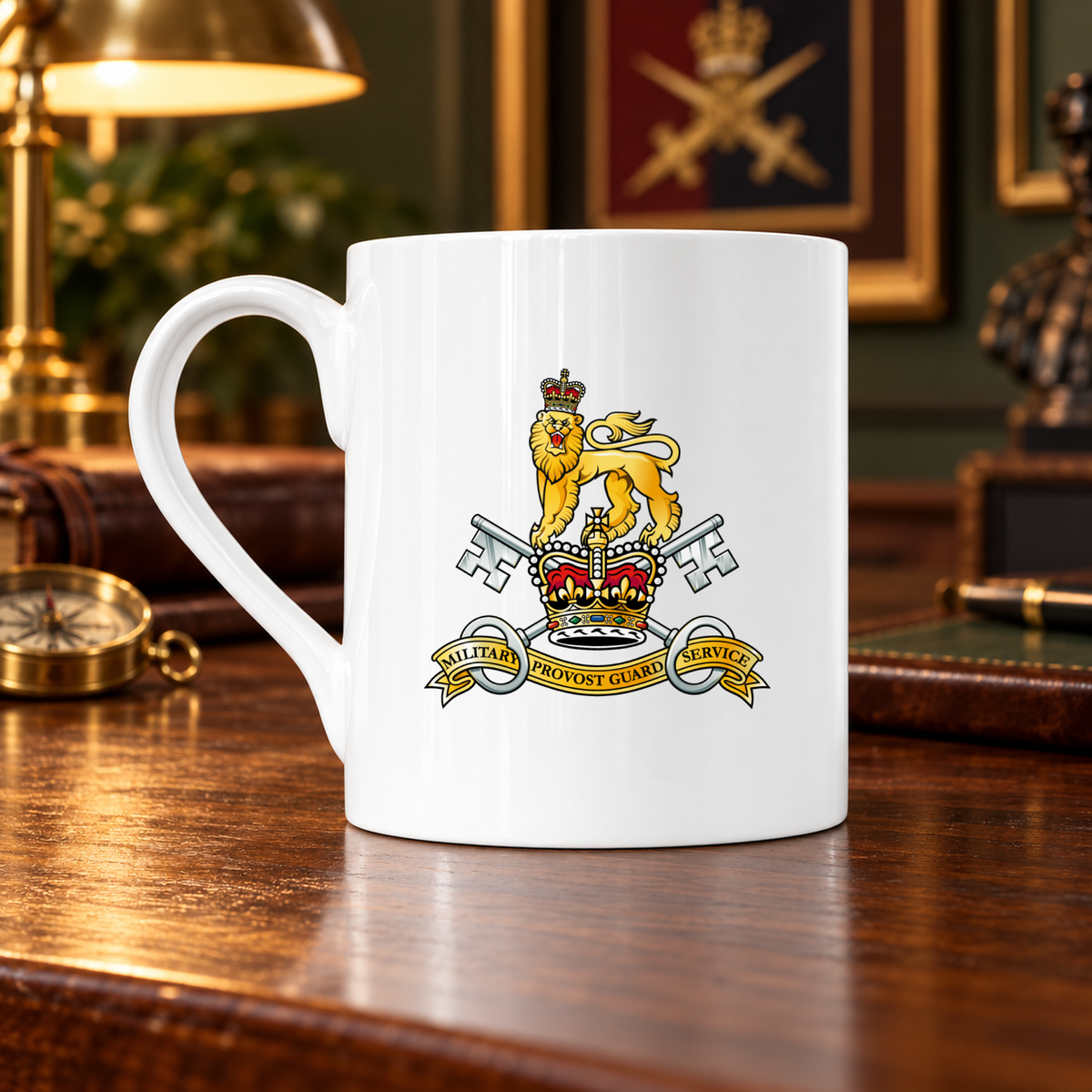 Military Provost Guard Service - Bone China Mug | The Crafty Black Dog