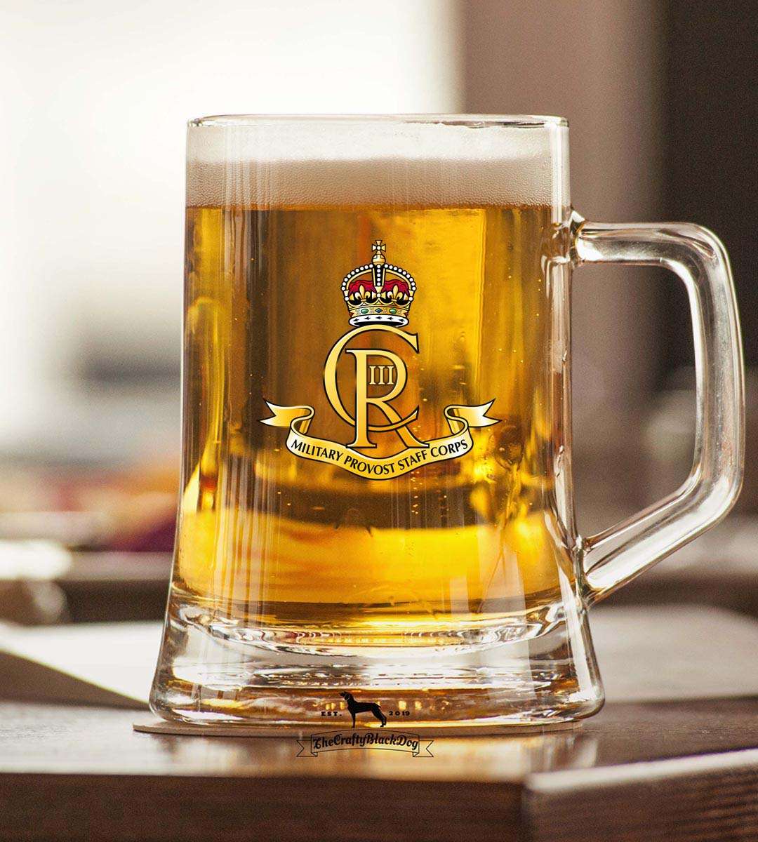 Military Provost Staff Corps - TANKARD (New King's Crown)