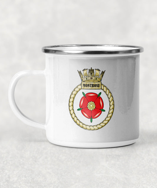 HMS Montrose - Enamel Mug