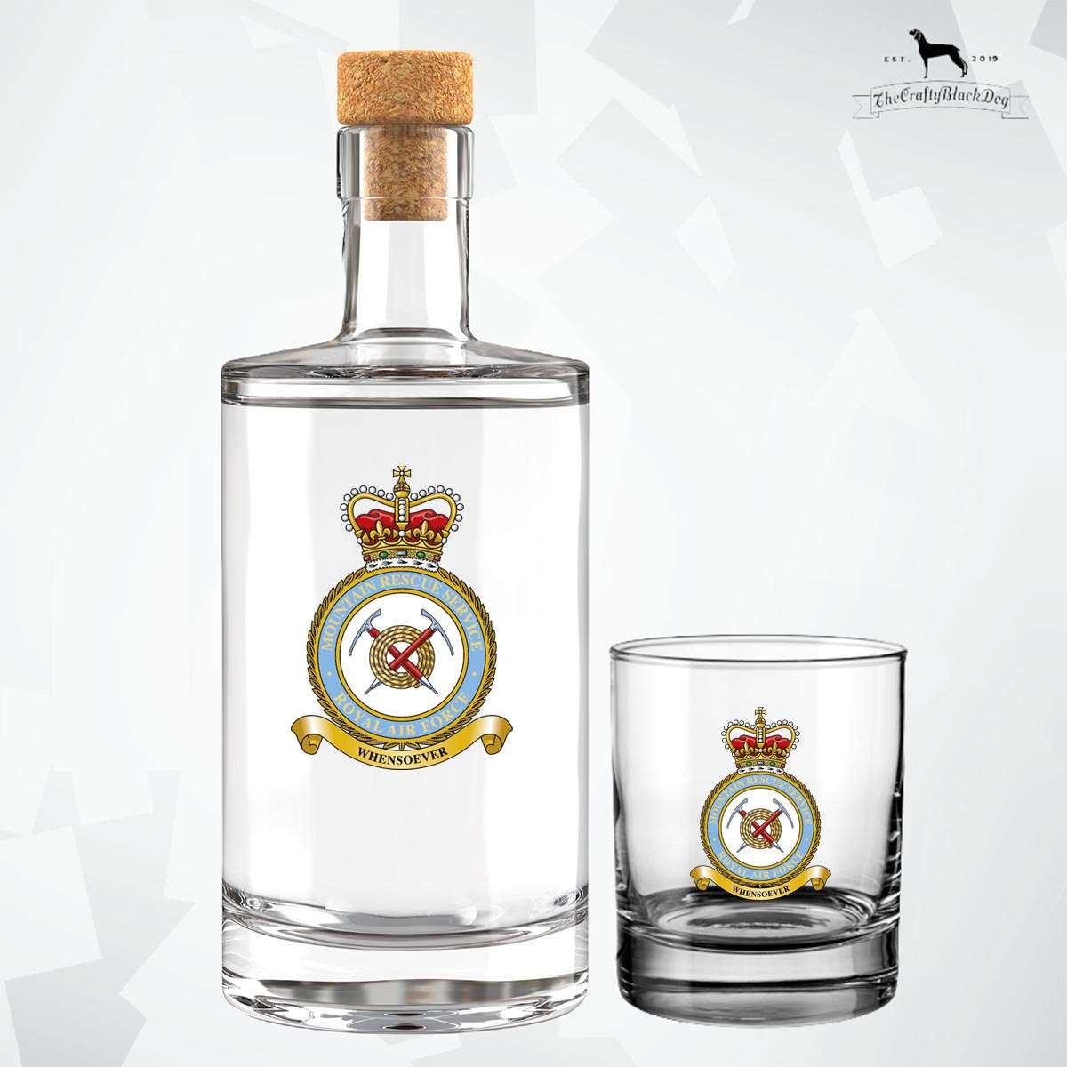 RAF Mountain Rescue Service - Fill Your Own Spirit Bottle