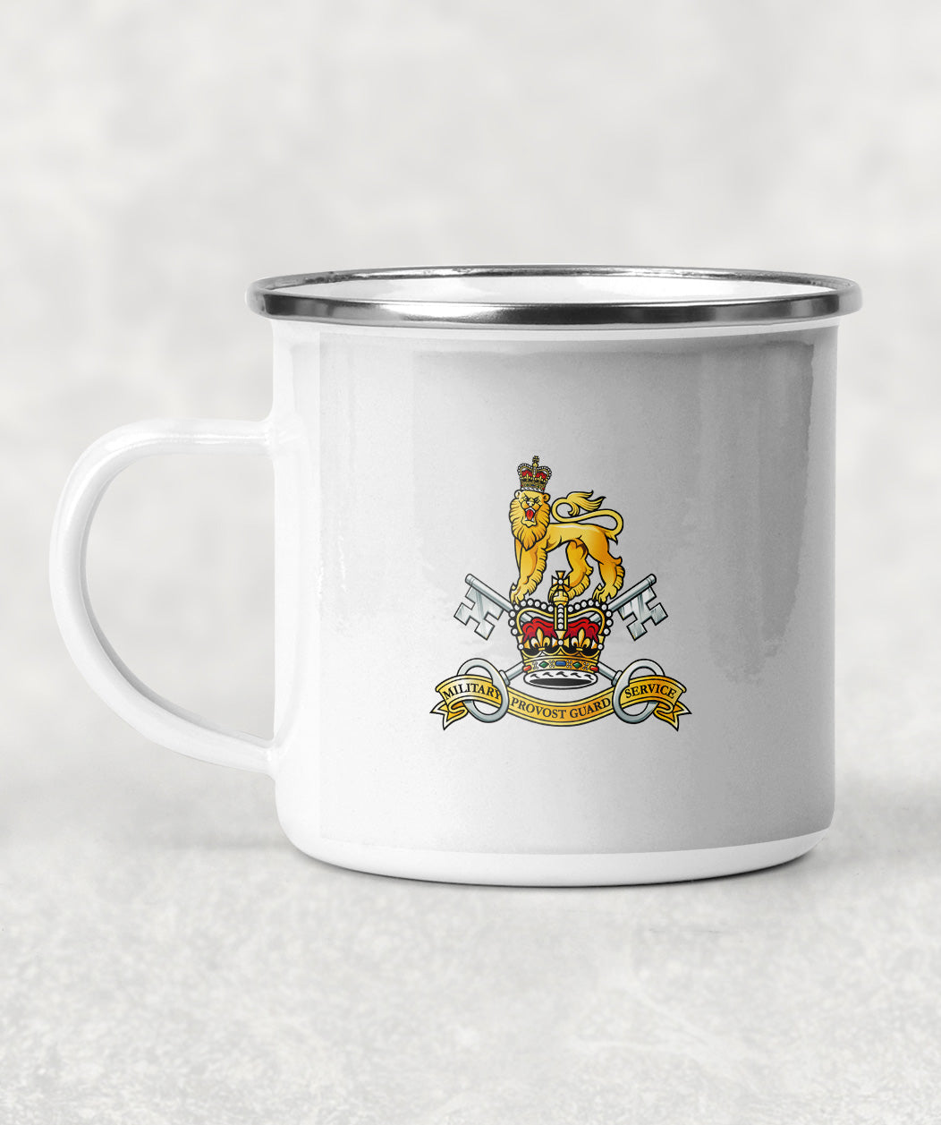 Military Provost Guard Service - Enamel Mug
