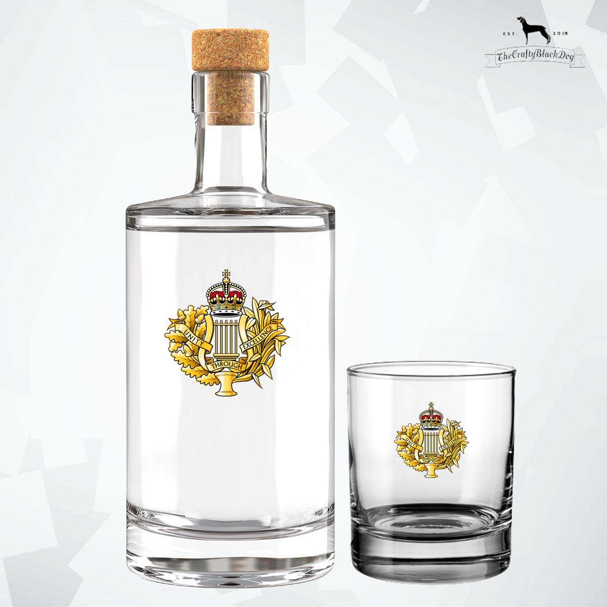 Royal Corps Army Music - Fill Your Own Spirit Bottle (New King's Crown)