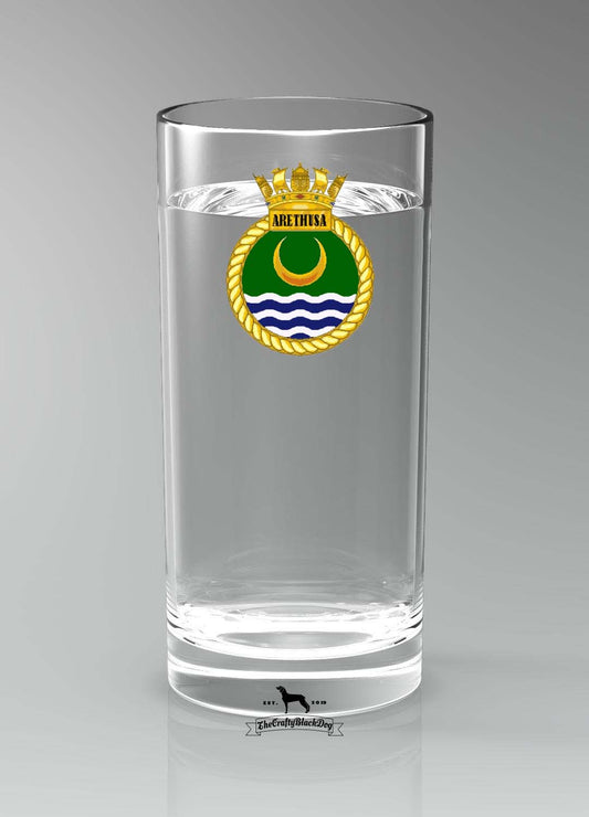 HMS Arethusa - Straight Gin/Mixer/Water Glass