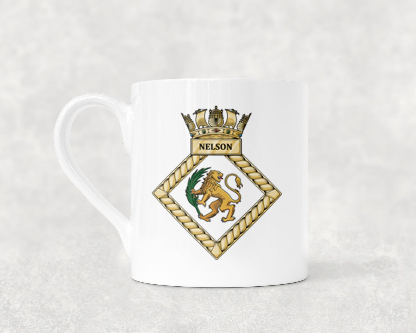 HMS Nelson (HMNB Portsmouth) - Bone China Mug