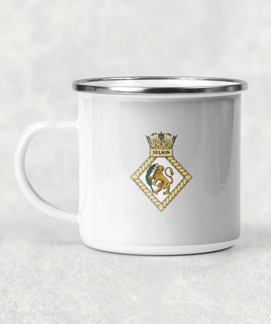 HMS Nelson (HMNB Portsmouth) - Enamel Mug