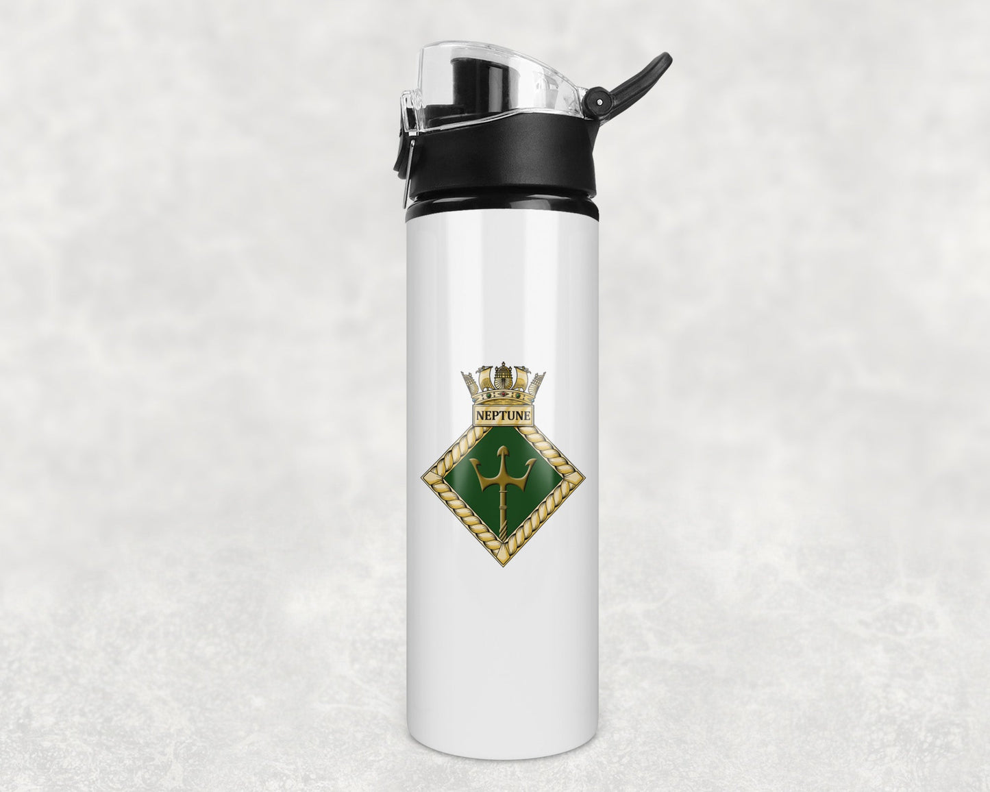 HMS Neptune - Flip Top Water Bottle