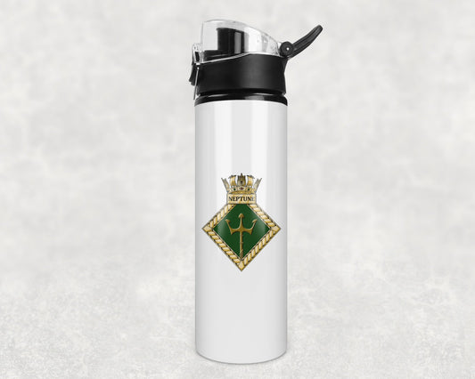 HMS Neptune - Flip Top Water Bottle