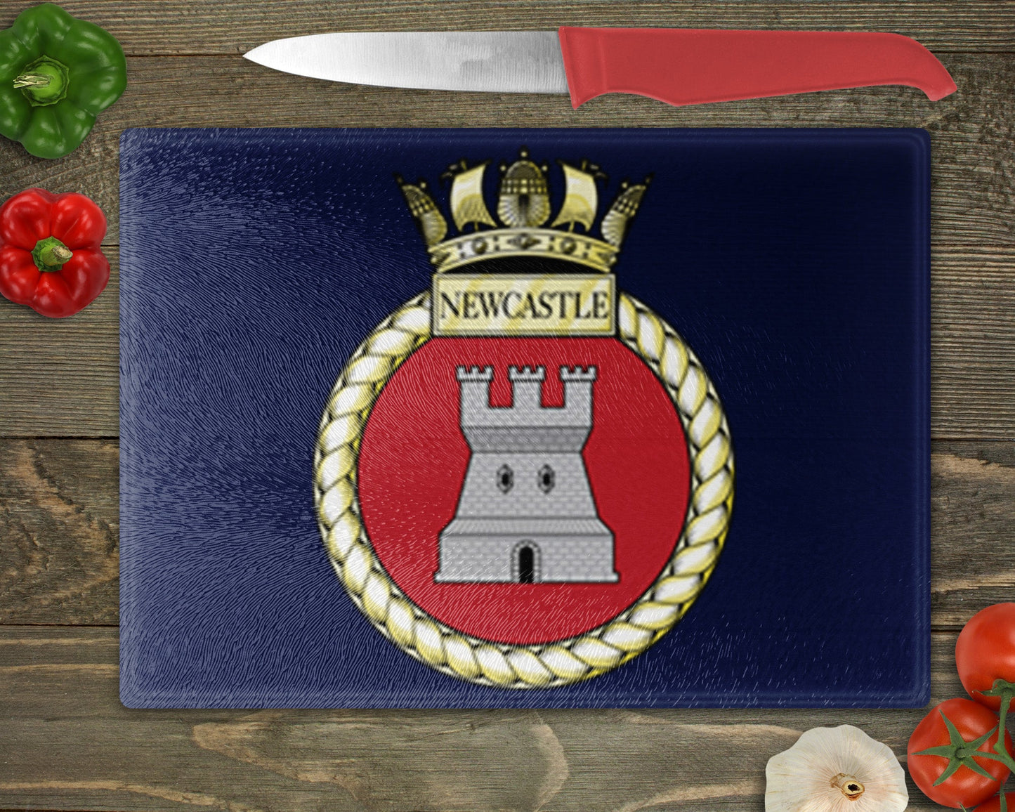 HMS Newcastle - Cutting Board