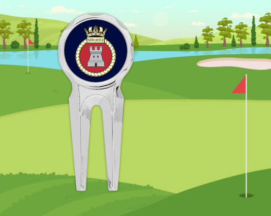 HMS Newcastle - Golf Divot Repair Tool