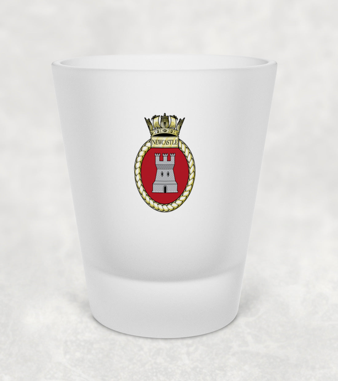 HMS Newcastle - Shot Glass