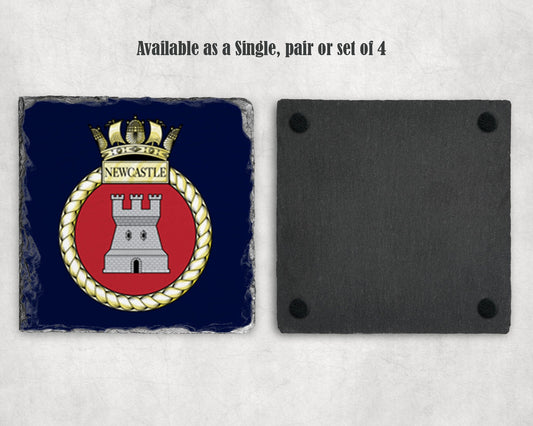 HMS Newcastle - Slate Coaster