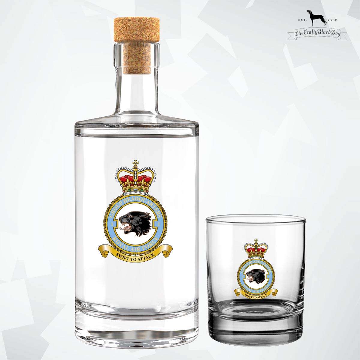 Group Headquarters No 1 Group RAF - Fill Your Own Spirit Bottle