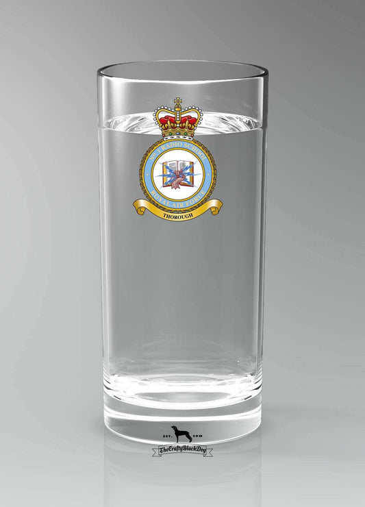 No1 Radio School RAF- Straight Gin/Mixer/Water Glass