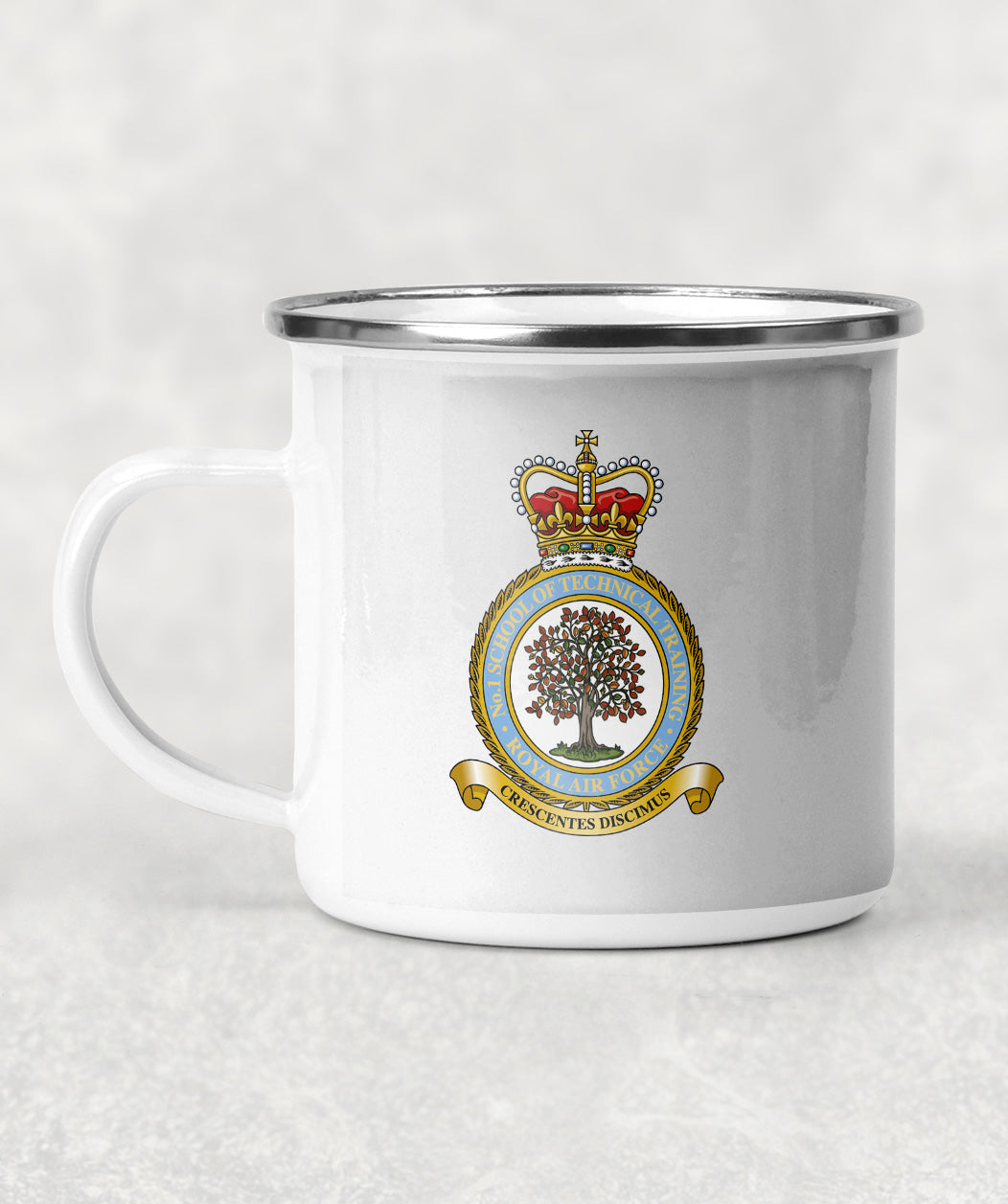No1 School of Technical Training RAF - Enamel Mug