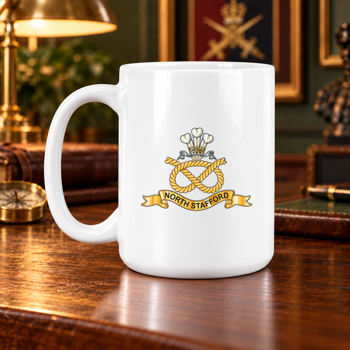 North Staffordshire - 15oz Mug | The Crafty Black Dog