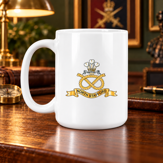 North Staffordshire - 15oz Mug | The Crafty Black Dog