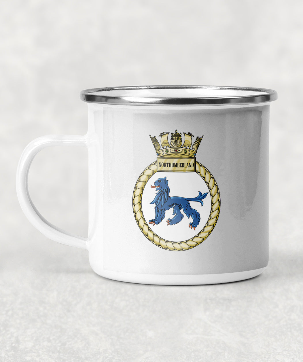 HMS Northumberland - Enamel Mug