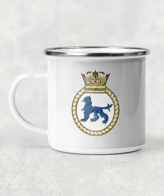 HMS Northumberland - Enamel Mug