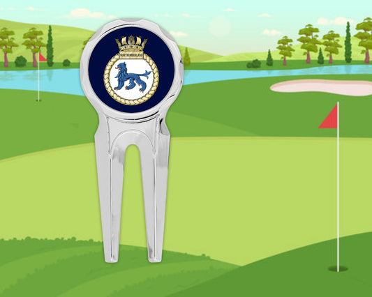 HMS Northumberland - Golf Divot Repair Tool