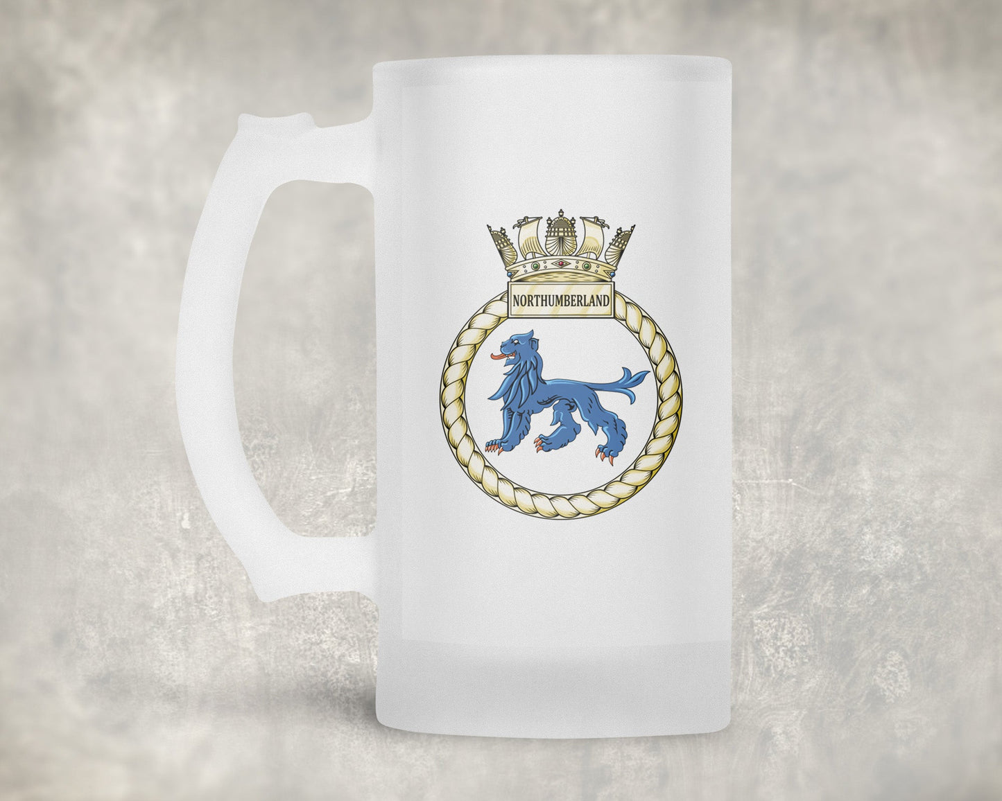 HMS Northumberland - Frosted Stein/Tankard/Beer Mug - Frosted Stein/Tankard/Beer Mug