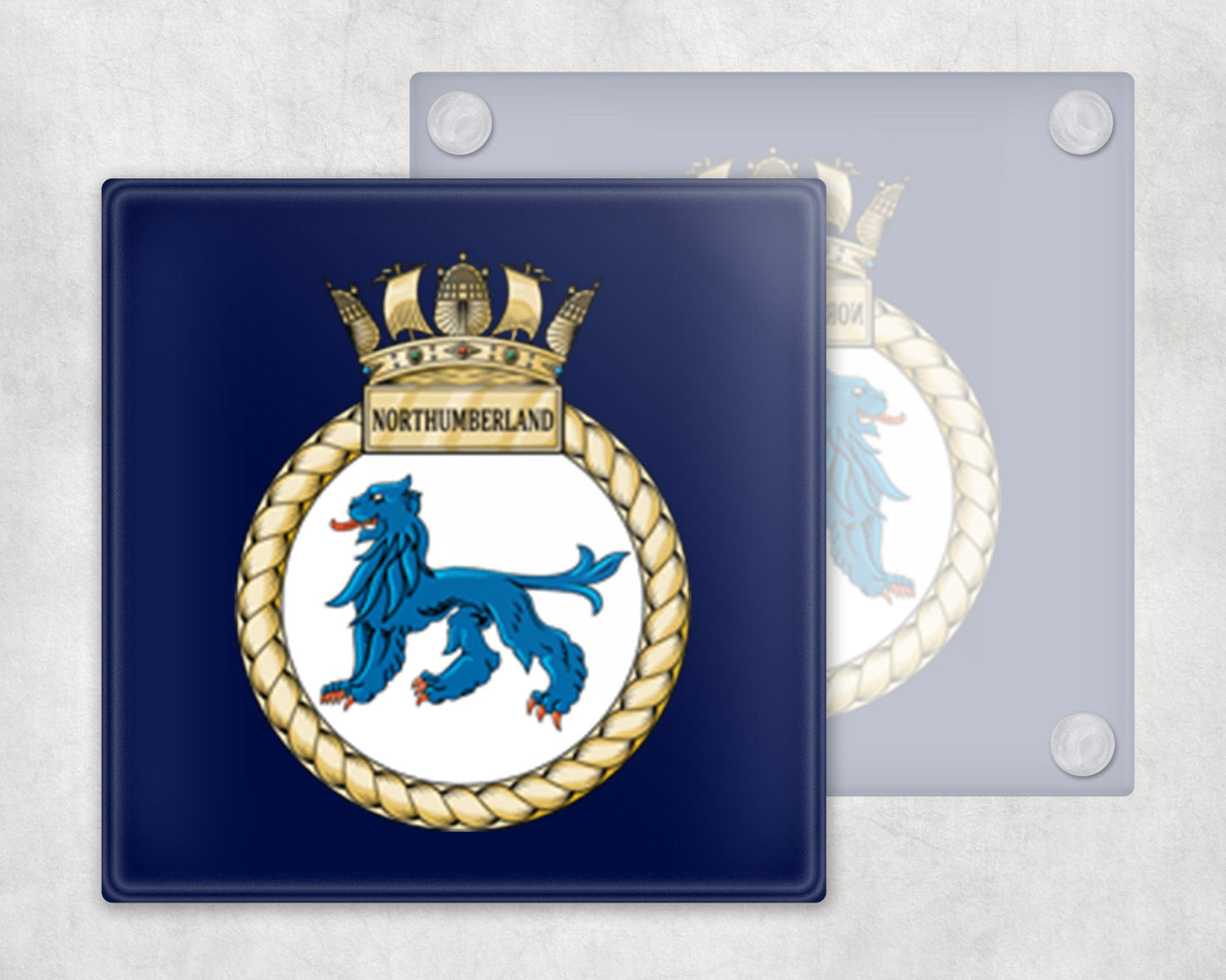 HMS Northumberland - Glass Coaster