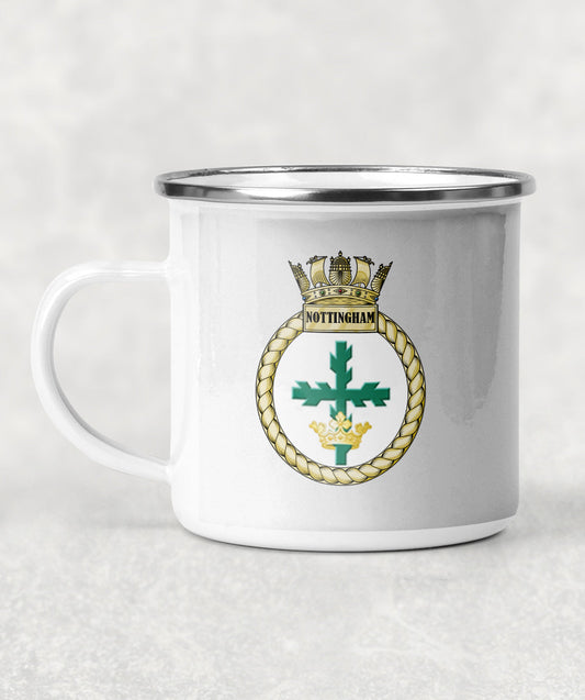 HMS Nottingham - Enamel Mug