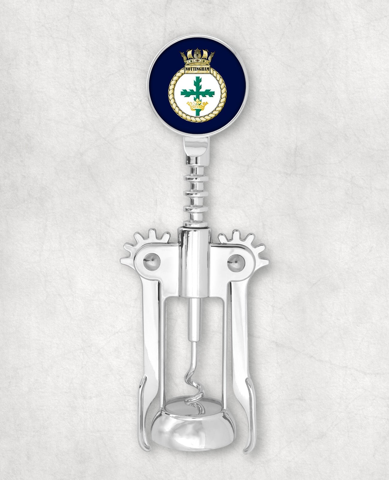 HMS Nottingham - Corkscrew