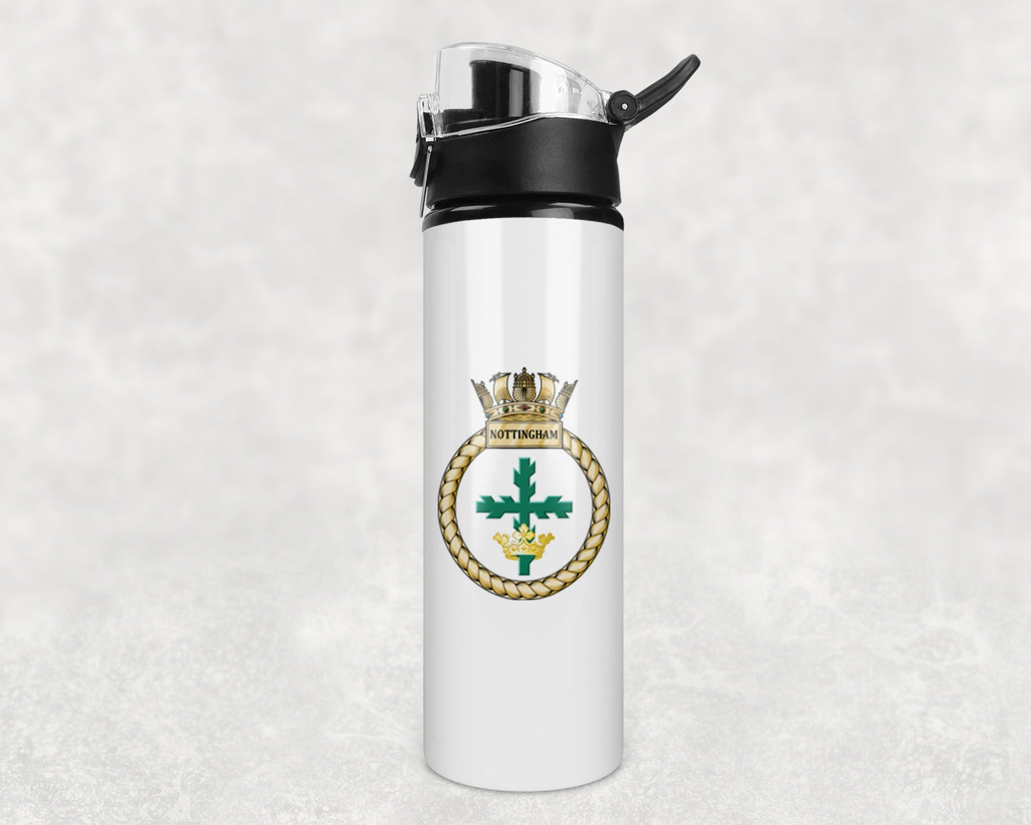HMS Nottingham - Flip Top Water Bottle
