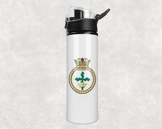 HMS Nottingham - Flip Top Water Bottle