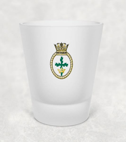HMS Nottingham - Shot Glass
