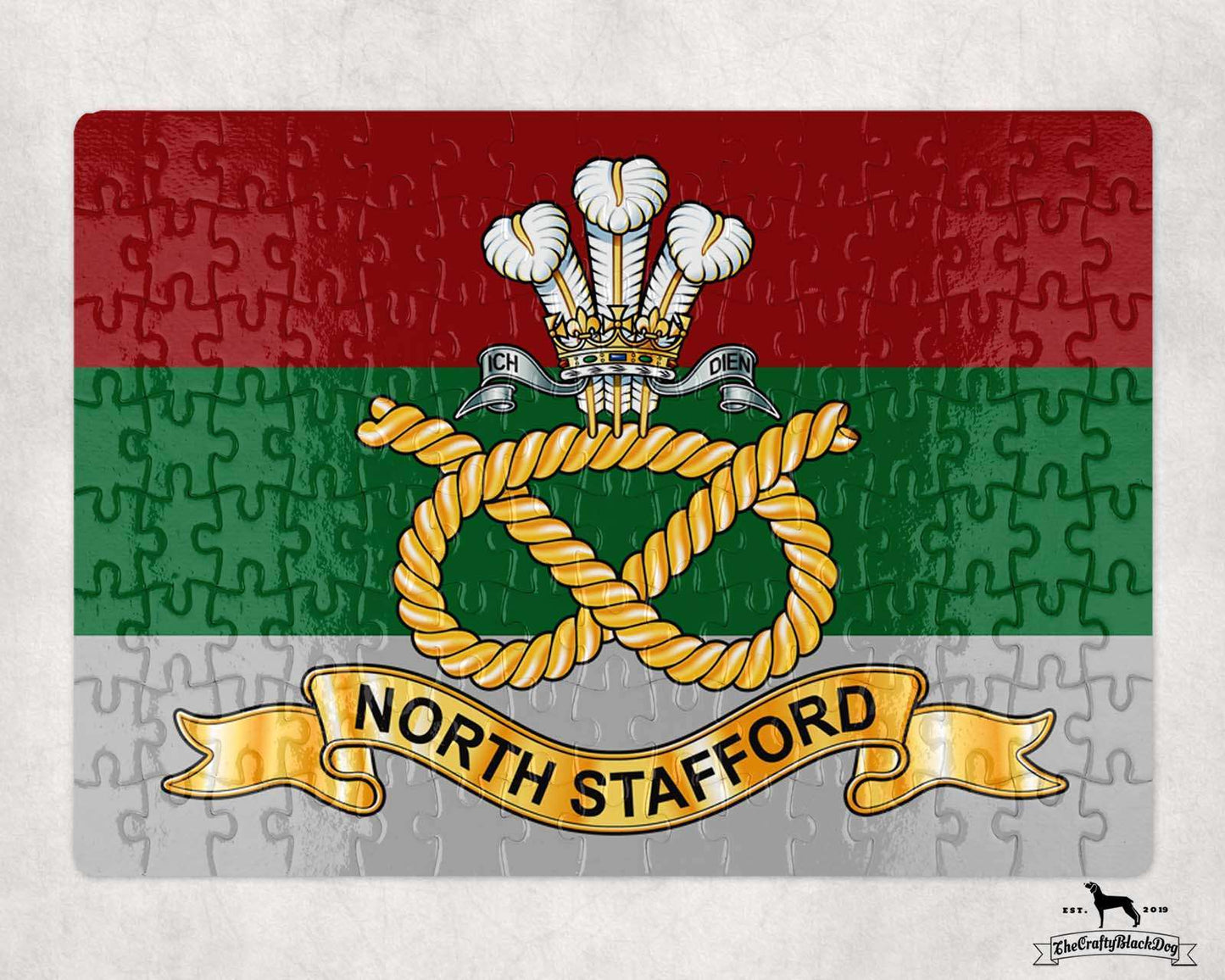 North Staffordshire Regiment - Jigsaw Puzzle (120 Piece)