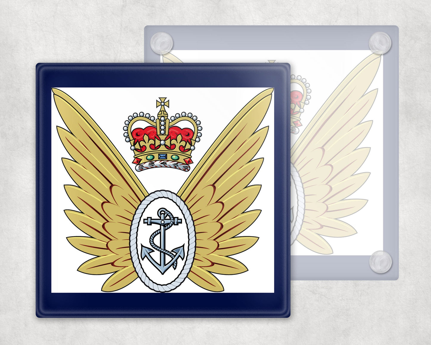 Fleet Air Arm Observer Wings - Glass Coaster