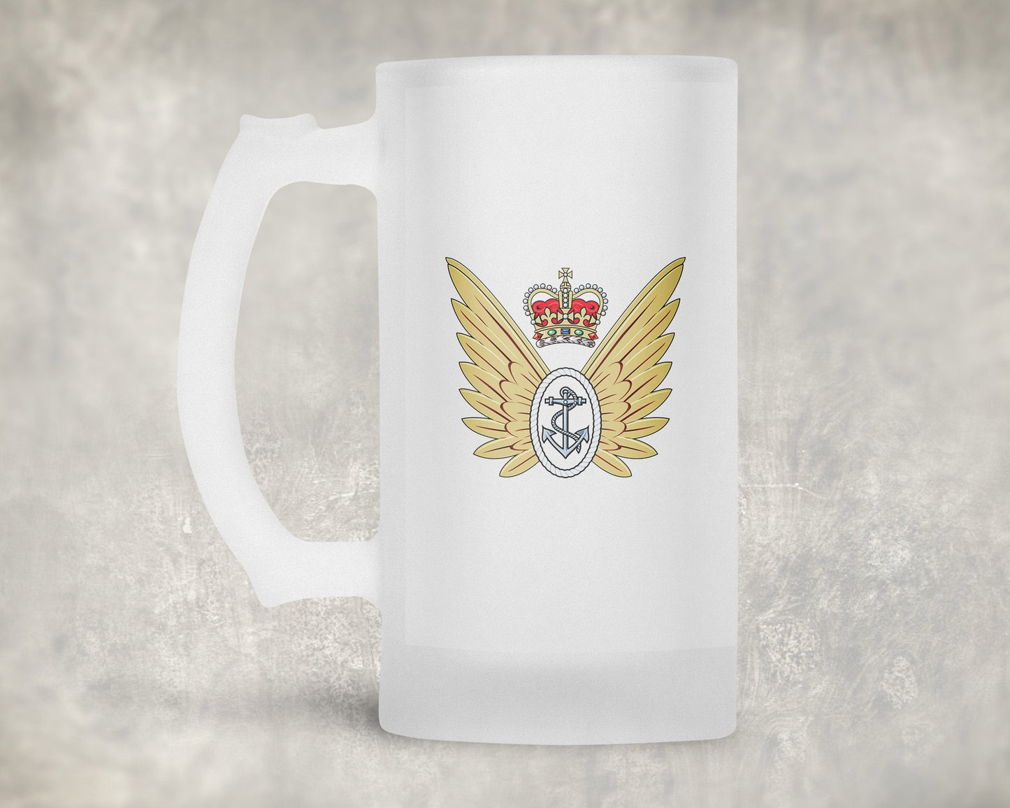 Fleet Air Arm Observer Wings - Frosted Stein/Tankard/Beer Mug - Frosted Stein/Tankard/Beer Mug