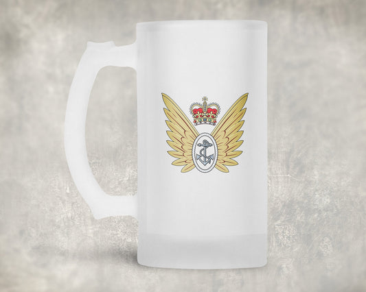 Fleet Air Arm Observer Wings - Frosted Stein/Tankard/Beer Mug - Frosted Stein/Tankard/Beer Mug