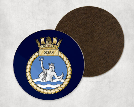 HMS Ocean - Round Coaster Set